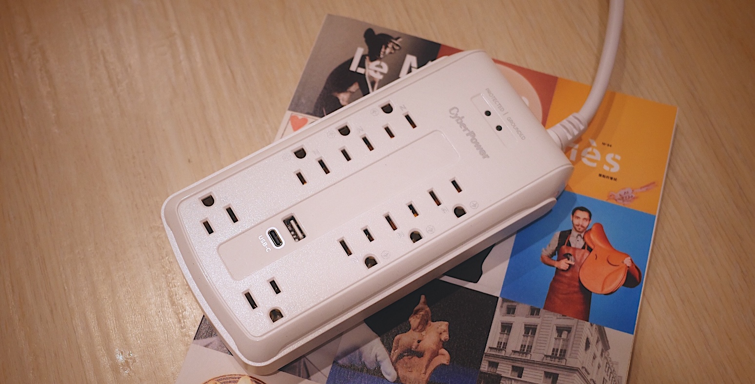 好物開箱：Cyber Power 防突波多孔延長線｜安全穩定、抗雷擊的延長線推薦